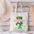 4th Grade Level Unlocked Back To School Pixel Game Canvas Tote Bag