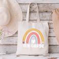 4th Grade Squad Rainbow Back To School Canvas Tote Bag