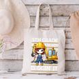 5th Grade Ready For Digging Construction Girl Back To School Canvas Tote Bag 5th Grade Ready For Digging Construction Girl Back To School Canvas Tote Bag