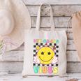 5th Grade Vibes Girls Smile Face Back To School Fifth Grade Canvas Tote Bag