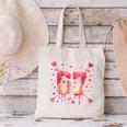 6 7 Melting Number Arrow Baseball Drip Valentine's Day Canvas Tote Bag 6 7 Melting Number Arrow Baseball Drip Valentine's Day Canvas Tote Bag