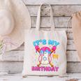 8th Birthday Baseball 8 Year Old Ice Cream Drip Boy Baseball Canvas Tote Bag