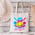 8th Birthday Baseball Ice Cream Drip 8 Years Old Girls B-Day Canvas Tote Bag 8th Birthday Baseball Ice Cream Drip 8 Years Old Girls B-Day Canvas Tote Bag
