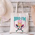 8th Birthday Boy Bro I'm 8 Years Old Baseball Theme Canvas Tote Bag