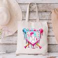 8th Birthday Boys Baseball Ice Cream Drip Boys Baseball Canvas Tote Bag