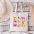 Apple Coquette Bow Books First Day Of School Back To School Canvas Tote Bag Apple Coquette Bow Books First Day Of School Back To School Canvas Tote Bag