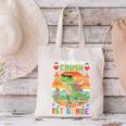 Back To School 1St Grade Boys I'm Ready To Crush Dinosaur Canvas Tote Bag Back To School 1St Grade Boys I'm Ready To Crush Dinosaur Canvas Tote Bag