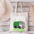 Back To School First Day Of Preschool Garbage Truck Boys Canvas Tote Bag Back To School First Day Of Preschool Garbage Truck Boys Canvas Tote Bag