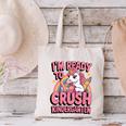 Back To School I'm Ready To Crush Kindergarten Unicorn Canvas Tote Bag Back To School I'm Ready To Crush Kindergarten Unicorn Canvas Tote Bag