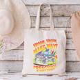 Back To School Preschool Pre-K Monster Truck First Day Boys Canvas Tote Bag