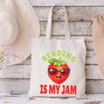 Back To School Reading Is My Jam School Librarian Premium Tri-Blend Canvas Tote Bag