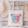Baseball 67 Ice Cream Drip Six Seven Meme Boy Girl Kid Canvas Tote Bag