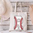 Baseball Alphabet Monogram Initial Letter R Canvas Tote Bag Baseball Alphabet Monogram Initial Letter R Canvas Tote Bag