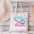 Baseball Or Bows Big Brother Loves You Gender Pink Or Blue Canvas Tote Bag