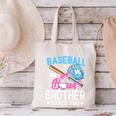 Baseball Or Bows Brother Loves You Gender Reveal Boy Or Girl Canvas Tote Bag