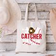 Baseball Catcher Papaw Proud Papaw Of A Baseball Catcher Canvas Tote Bag