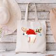 Baseball Christmas Reindeer Santa Hat Sports Player Xmas Canvas Tote Bag Baseball Christmas Reindeer Santa Hat Sports Player Xmas Canvas Tote Bag