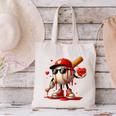 Baseball Drip Ice Cream Apparel Youth Boy Valentine Canvas Tote Bag Baseball Drip Ice Cream Apparel Youth Boy Valentine Canvas Tote Bag