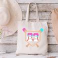Baseball Ice Cream Drip Number 23 Player 23rd Birthday Canvas Tote Bag Baseball Ice Cream Drip Number 23 Player 23rd Birthday Canvas Tote Bag