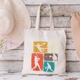 Baseball Player Collage Men Kids Coach Youth Boys Canvas Tote Bag