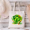 Baseball St Patricks Day Carnival Party Ice Cream Drip Boys Canvas Tote Bag