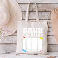 Bruh We Back To School First Day Boys Teens Student Sign My Canvas Tote Bag