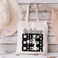 Bulldogs Cheer Back To School Cheerleading Spirit Canvas Tote Bag Bulldogs Cheer Back To School Cheerleading Spirit Canvas Tote Bag