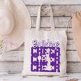 Bulldogs Cheer Back To School Cheerleading Spirit P Canvas Tote Bag Bulldogs Cheer Back To School Cheerleading Spirit P Canvas Tote Bag