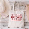 Bulldogs Class Of 2026 Back To School Senior Spirit M Canvas Tote Bag Bulldogs Class Of 2026 Back To School Senior Spirit M Canvas Tote Bag