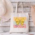 Chaos Coordinator Squad Groovy Coquette Bow Back To School Canvas Tote Bag Chaos Coordinator Squad Groovy Coquette Bow Back To School Canvas Tote Bag