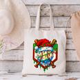 Christmas Baseball Ice Cream Drip Santa Baseball Player Kids Canvas Tote Bag Christmas Baseball Ice Cream Drip Santa Baseball Player Kids Canvas Tote Bag