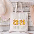 Class Of 2025 Senior Rock N Roll Back To School Music Lover Canvas Tote Bag