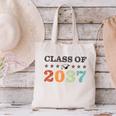 Class Of 2037 Grow With Me Back To School Graduation Canvas Tote Bag Class Of 2037 Grow With Me Back To School Graduation Canvas Tote Bag