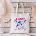 Cool Baseball F Caw F Crow Fcawf Raven Fawk Off Bird Canvas Tote Bag