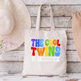 Cool Twins Just Showed Up Kid Boy Teen Twin Back To School Canvas Tote Bag