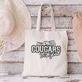 Cougars Volleyball Back To School Spirit Canvas Tote Bag