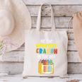 Crayon Be The Brightest Students Crayons Back To School Canvas Tote Bag
