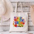 Crayon Crew Cute Back To School Vibes Student Canvas Tote Bag