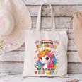 Crush First Grade Girls Back To School Unicorn First Day Canvas Tote Bag