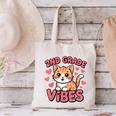 Cute Cat 2nd Grade Vibes Back To School Second Grade Girls Canvas Tote Bag Cute Cat 2nd Grade Vibes Back To School Second Grade Girls Canvas Tote Bag