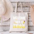Cute Welcome Back To School 1st Day Back To School First Day Canvas Tote Bag Cute Welcome Back To School 1st Day Back To School First Day Canvas Tote Bag