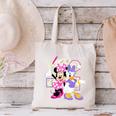Disney Minnie & Daisy Back To School Best Friends BFFs Canvas Tote Bag