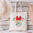 Disney Minnie Mouse Back To School Supplies Face Outline Canvas Tote Bag Disney Minnie Mouse Back To School Supplies Face Outline Canvas Tote Bag