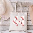 Distressed Baseball Number 44 Jersey Uniform Player Fan Canvas Tote Bag