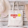Don’t Ask I’m Not Doing Gamechanger Baseball Canvas Tote Bag