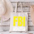 FBI Frequent Bathroom Inspector Back To School Canvas Tote Bag FBI Frequent Bathroom Inspector Back To School Canvas Tote Bag