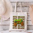 First Day Of 4th Grade Level Begins Back To School Girl Boy Canvas Tote Bag First Day Of 4th Grade Level Begins Back To School Girl Boy Canvas Tote Bag