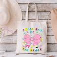 First Day Of 5th Grade Girls Coquette Back To School Kids Canvas Tote Bag