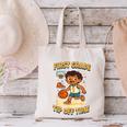 First Grade Basketball Back To School Slam Dunk Style Canvas Tote Bag First Grade Basketball Back To School Slam Dunk Style Canvas Tote Bag
