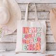 In My Fourth Grade Era Cute Groovy 4th Grade Back To School Canvas Tote Bag